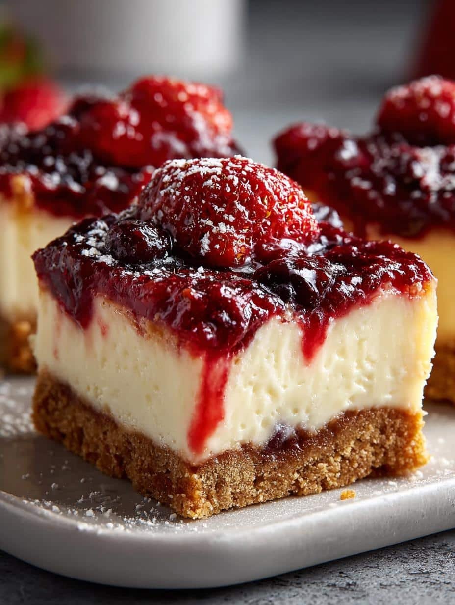 Bake Berry Cheesecake Bars: 5 Layers of Deliciousness - Bake Berry Cheesecake Bars - main visual representation