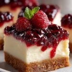 Bake Berry Cheesecake Bars