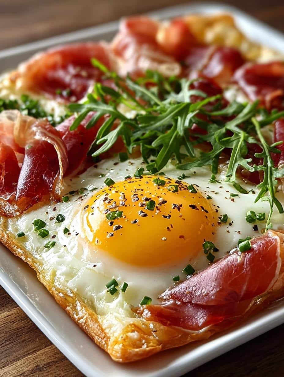 Baked Prosciutto Egg Breakfast: 5 Savory Tart Ideas - Baked Prosciutto Egg Breakfast - additional detail
