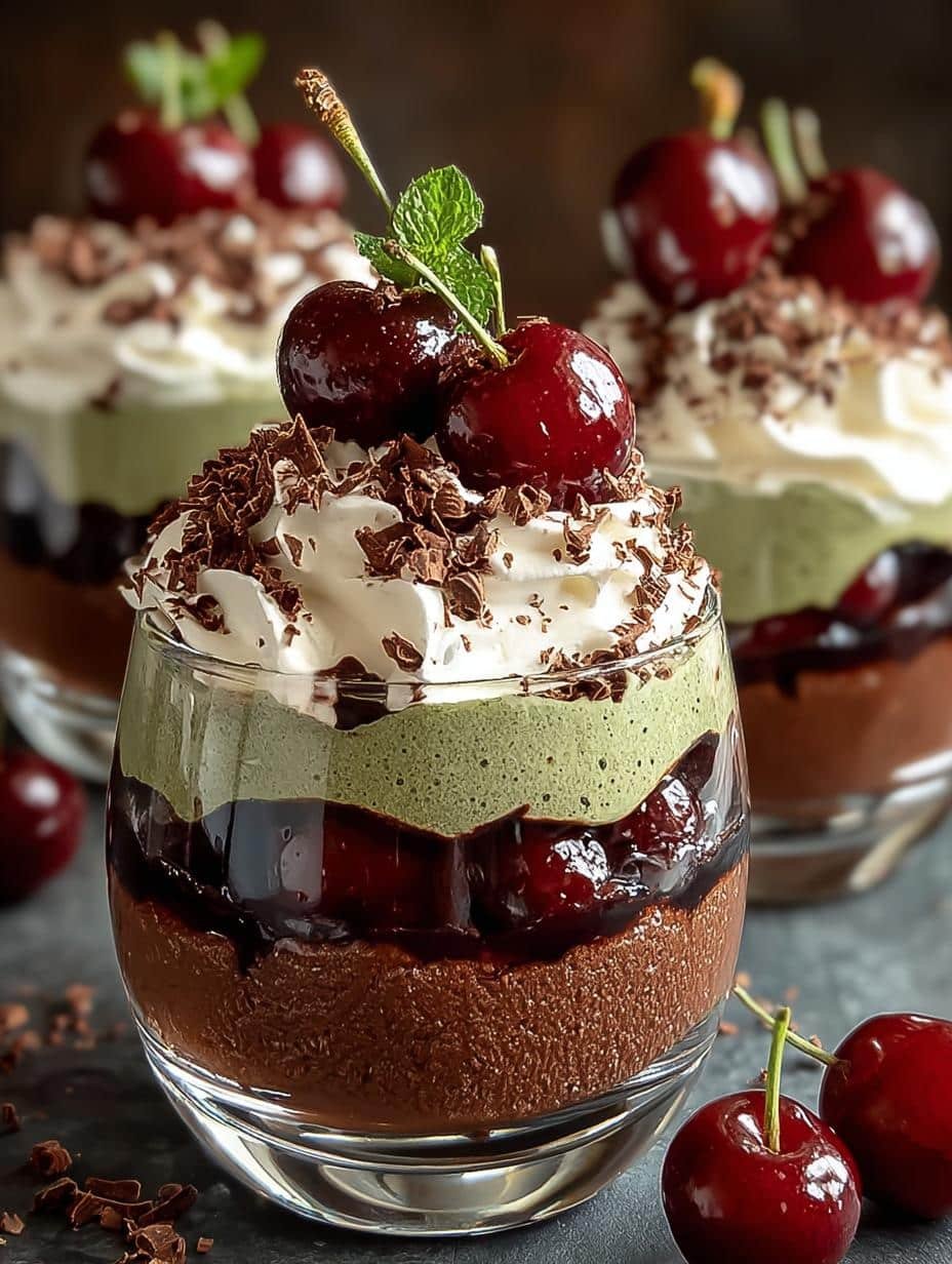 Black Forest Dessert Cups: 7 Irresistible Layers of Joy - Black Forest Dessert Cups - main visual representation