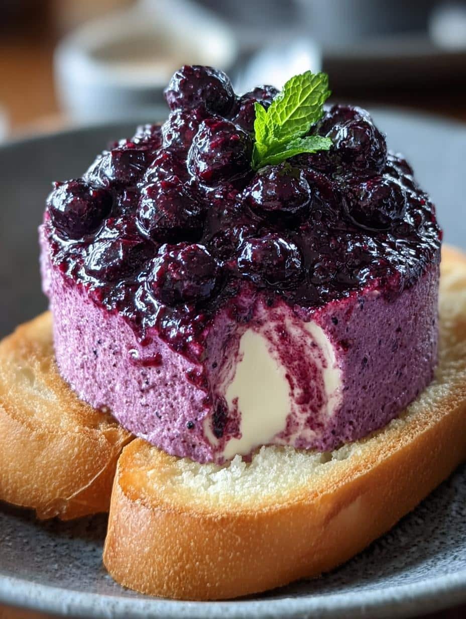 Creamy Blueberry Butter Recipe in 10 Minutes - Blueberry Butter - main visual representation
