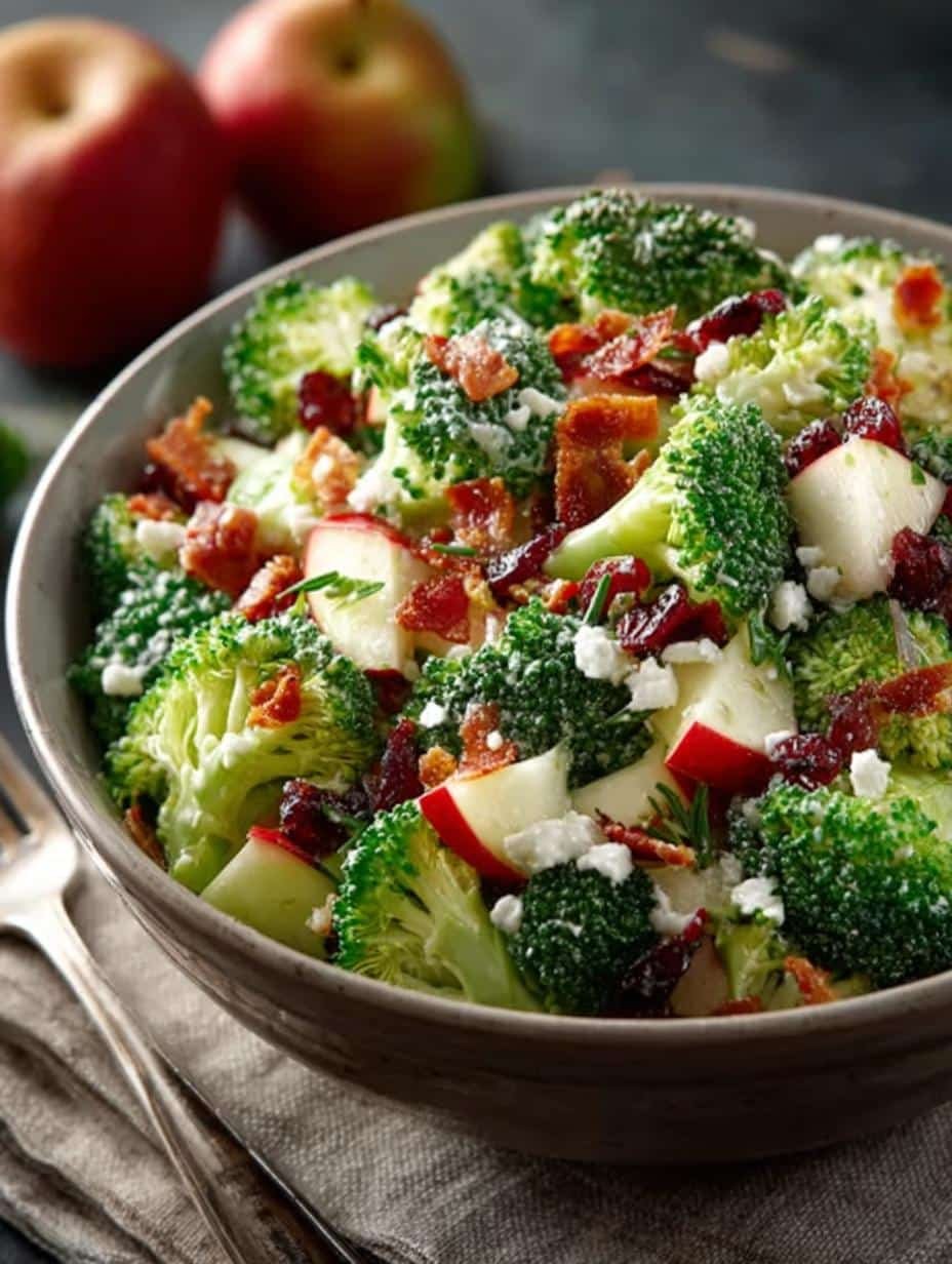 Broccoli Apple Chopped Salad