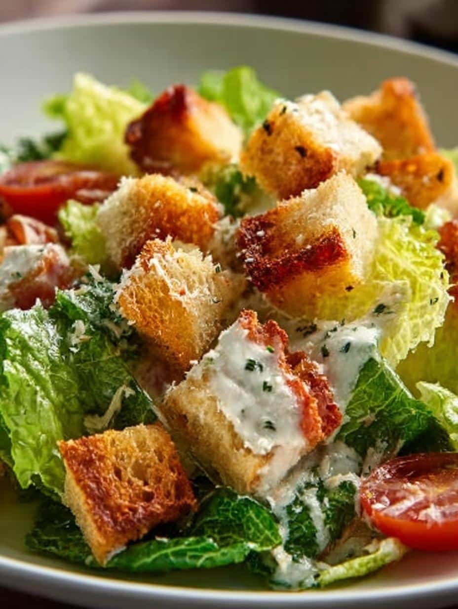 Caesar Salad Incredible with Amazing Ingredients - Caesar Salad Incredible with - additional detail