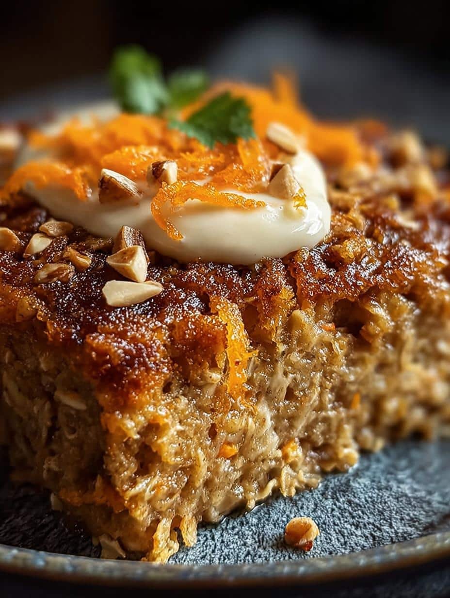 Carrot Cake Baked Oatmeal: 7 Reasons to Love This Dish - Carrot Cake Baked Oatmeal - additional detail