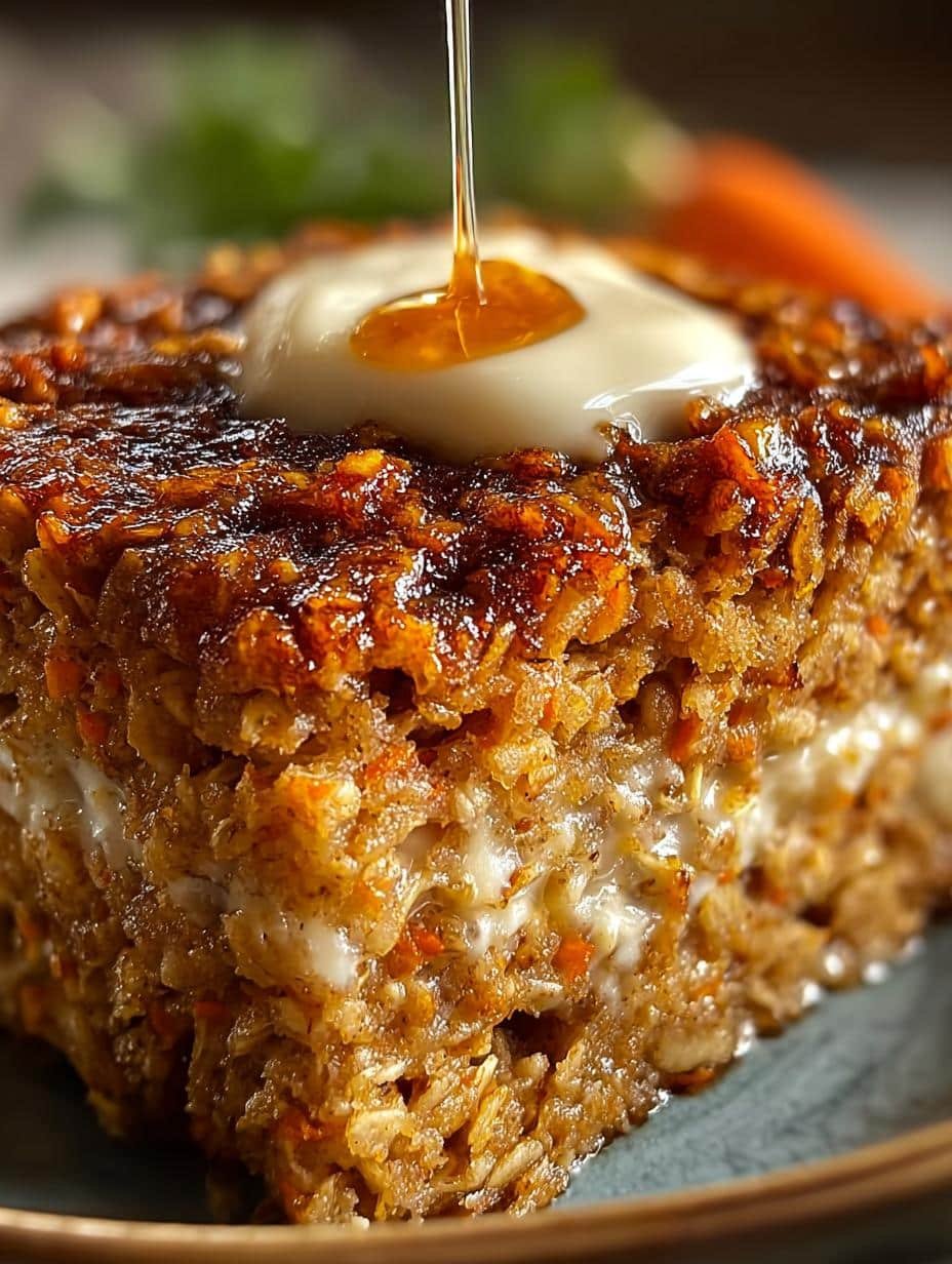 Carrot Cake Baked Oatmeal