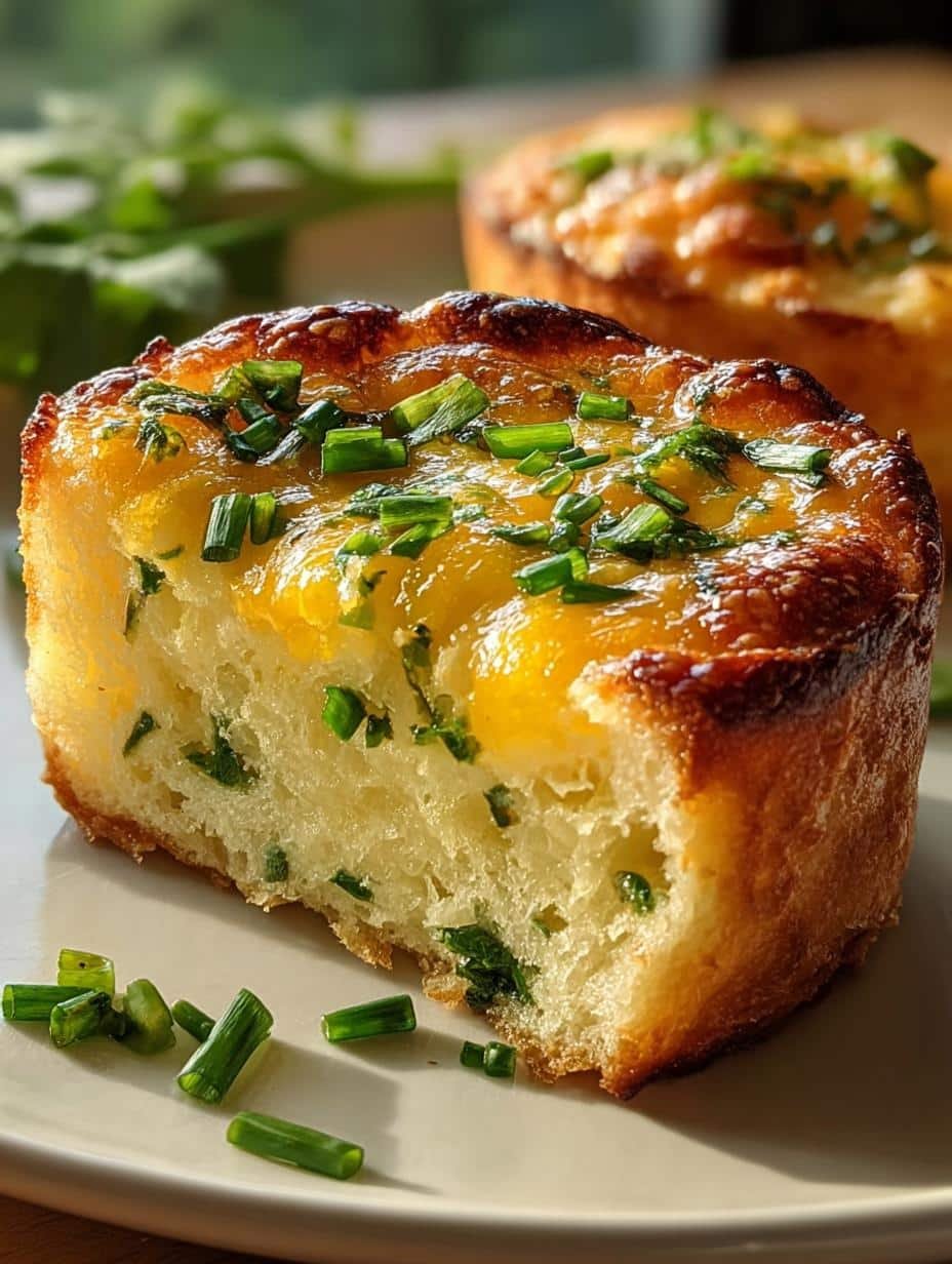 Cheddar Scallion English Muffin That Will Delight Mornings - Cheddar Scallion English Muffin - main visual representation