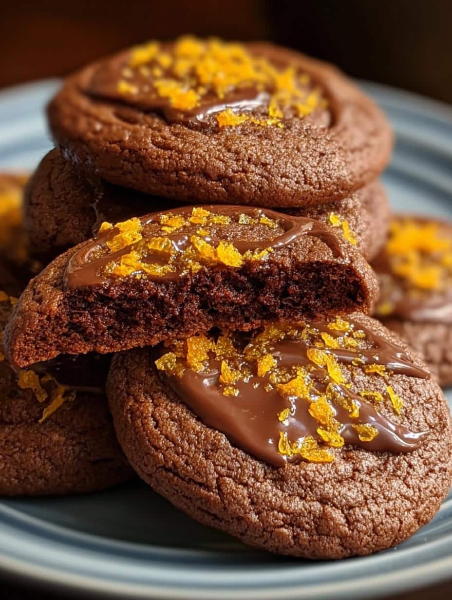 Chocolate Orange Cookies