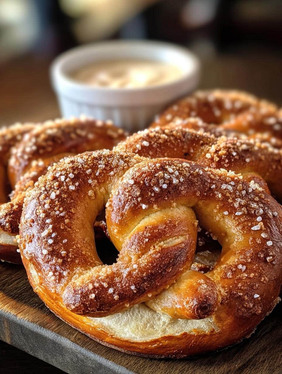 Cinnamon Crunch Soft Pretzels