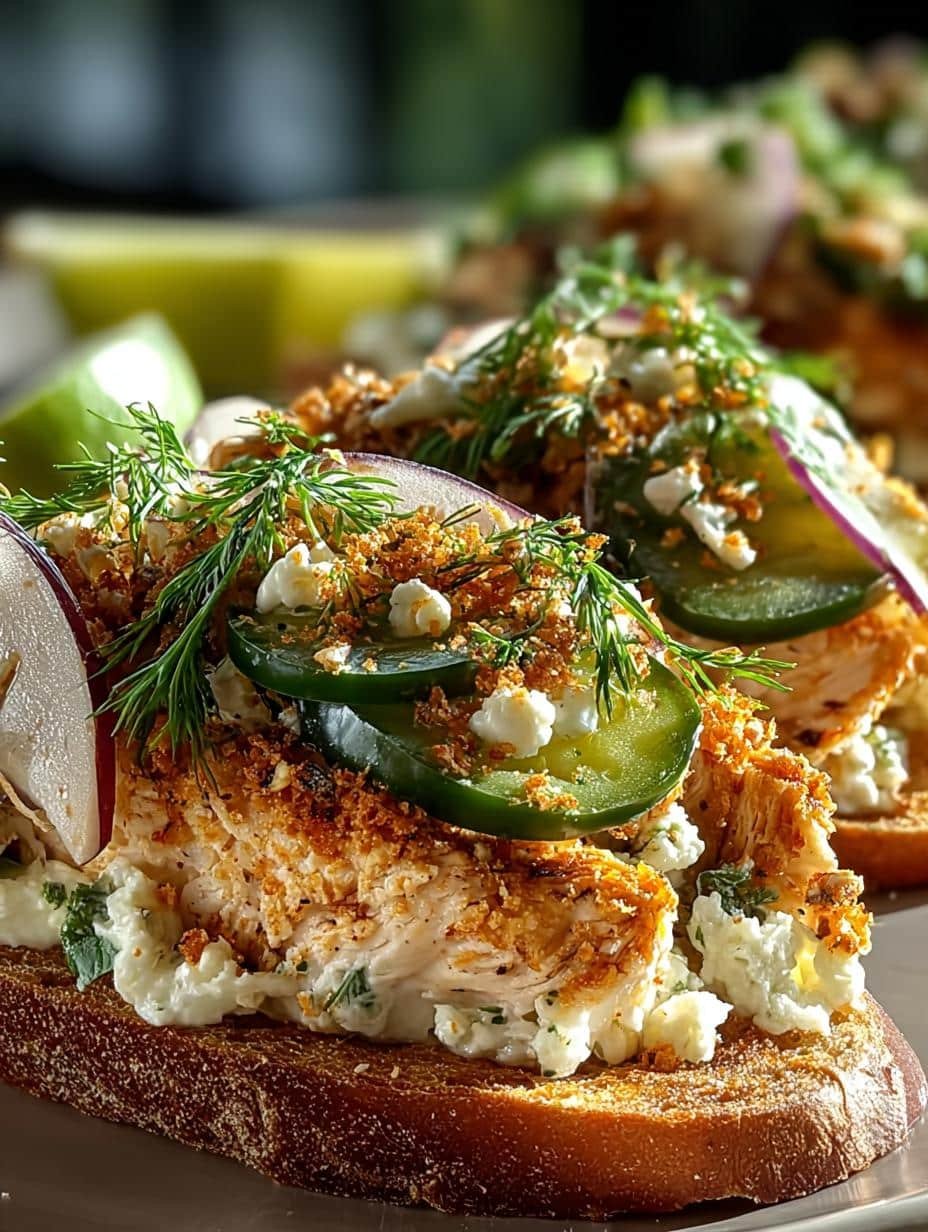 Dill Pickle Ranch Smash: 7 Incredible Chicken Tacos - Dill Pickle Ranch Smash - additional detail