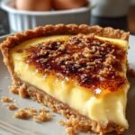 Eggnog Creme Tart with