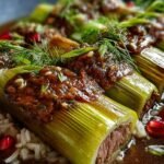 Elegant Stuffed Leeks with