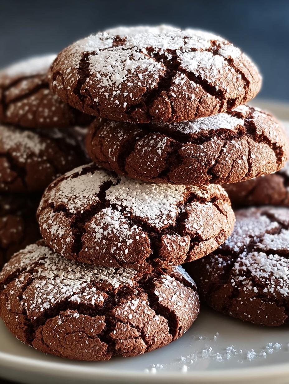 Flourless Chocolate Crinkle Cookies: 12 Guilt-Free Delights - Flourless Chocolate Crinkle Cookies - additional detail