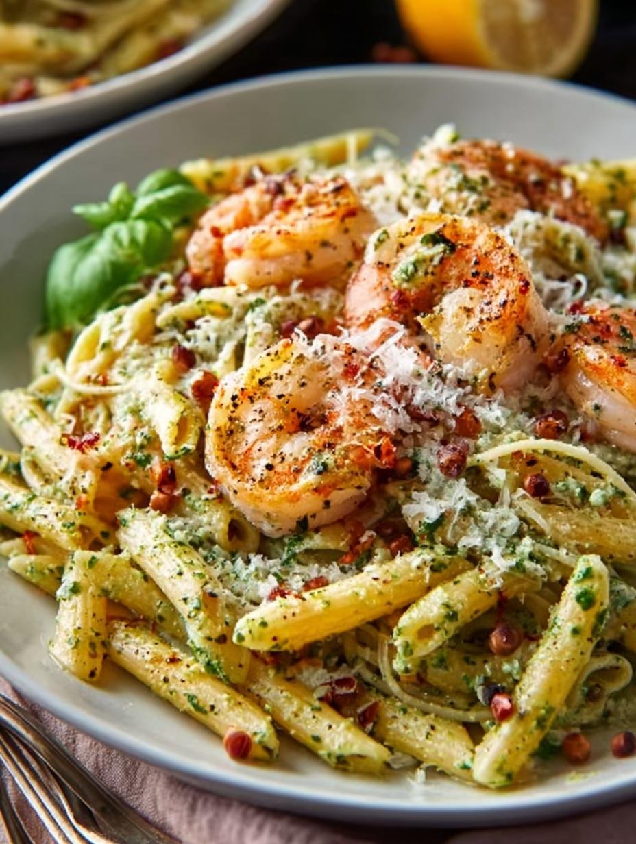 Garlic Butter Shrimp Pasta