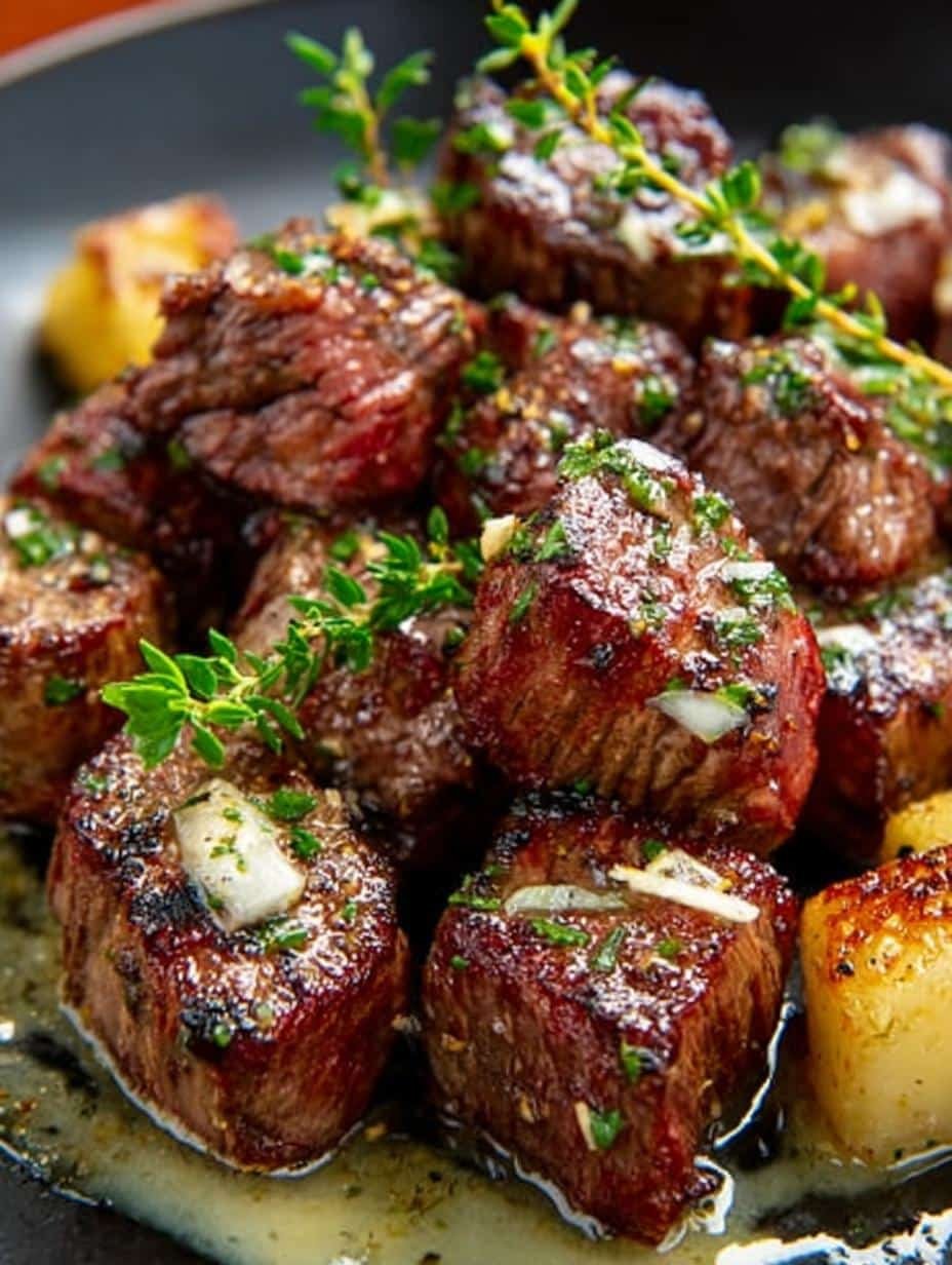 Garlic Butter Steak Bites: 10-Minute Juicy Delight - Garlic Butter Steak Bites - main visual representation