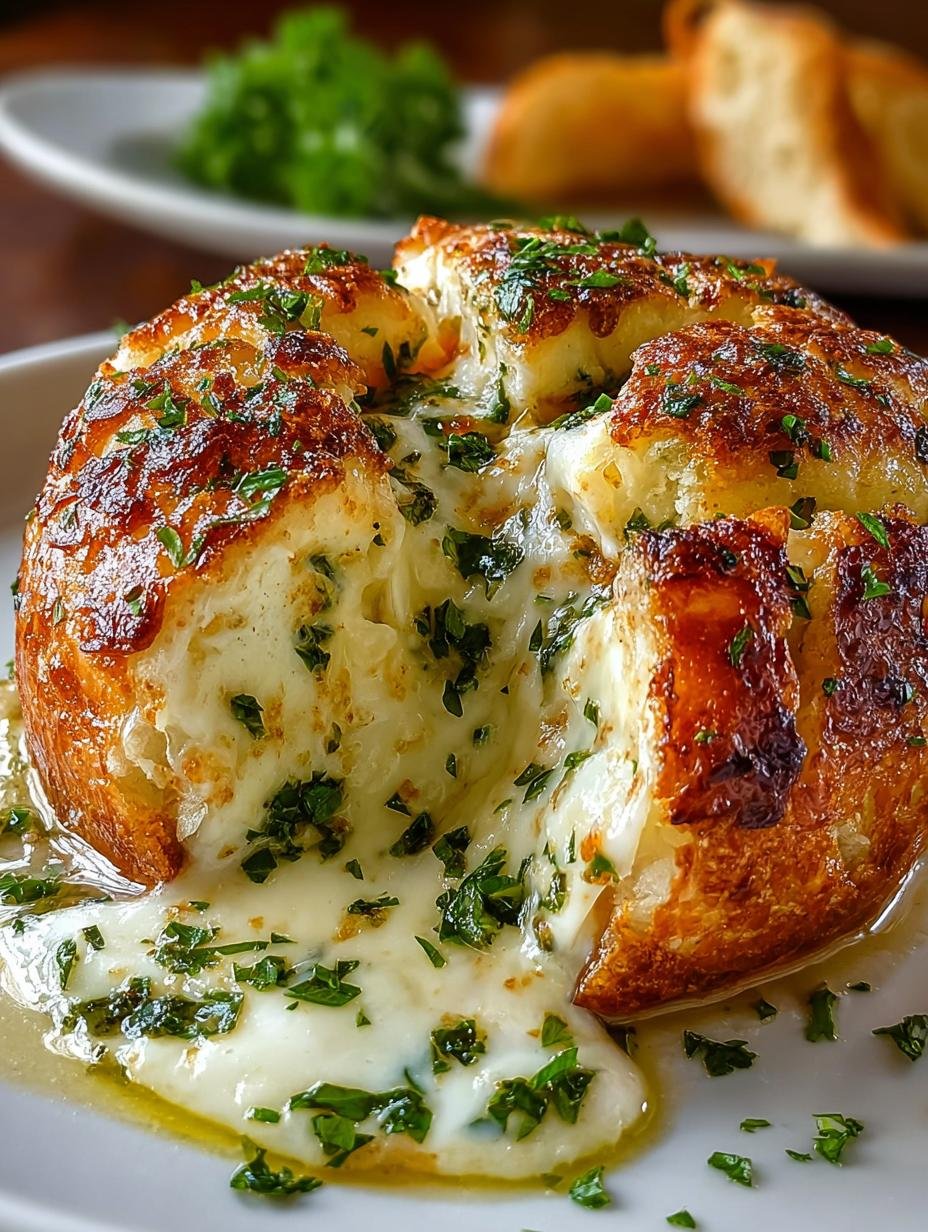 Giant Mozzarella Stuffed Garlic: 8 Cheesy Delights - Giant Mozzarella Stuffed Garlic - additional detail