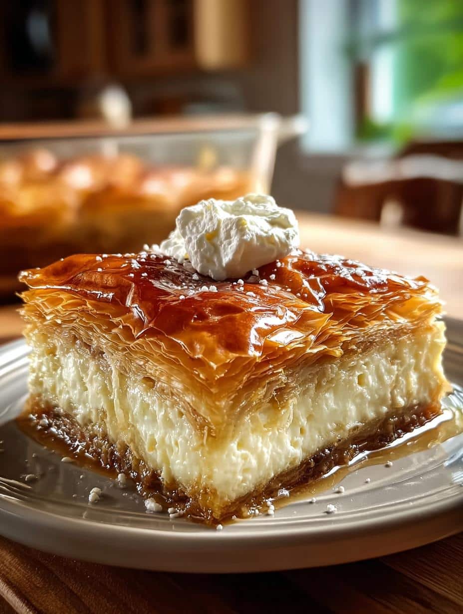 Delicious Greek Galaktoboureko: A Creamy Delight - Greek Galaktoboureko - main visual representation