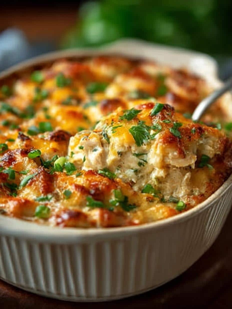 Green Chili Chicken Casserole