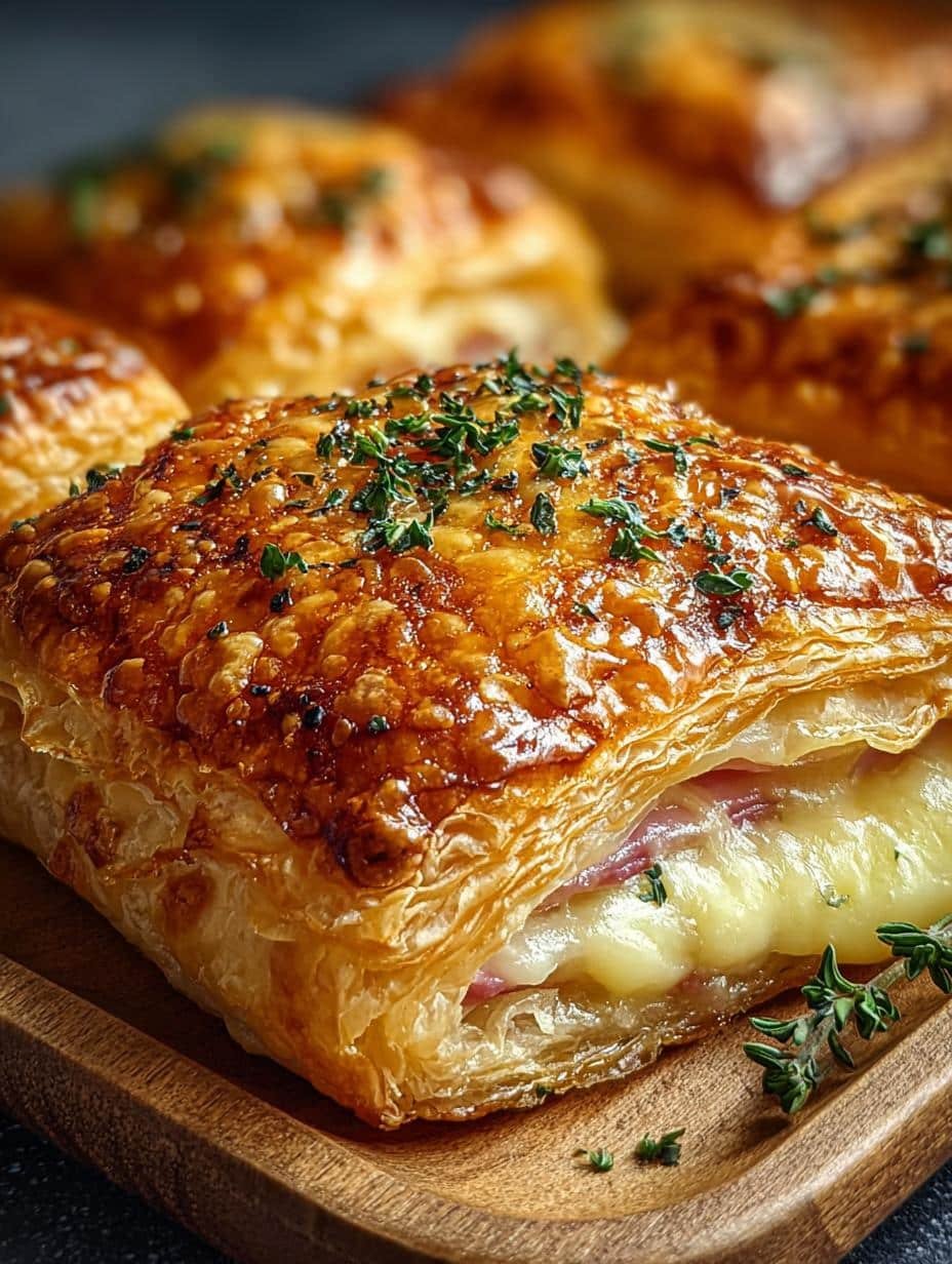 Ham Cheese Puff Pastry