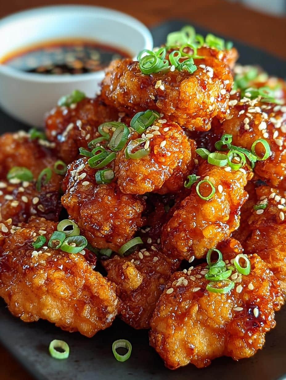 Hawaiian Style Korean Fried Chicken: Crispy Delight Awaits - Hawaiian Style Korean Fried - additional detail
