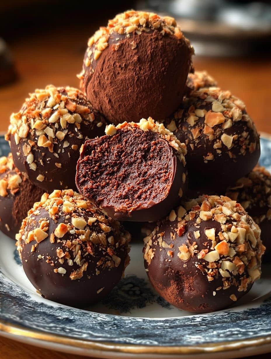 Healthy Chocolate Chickpea Truffles You'll Adore - Healthy Chocolate Chickpea Truffles - additional detail