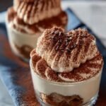 Heart Shaped Tiramisu Cups