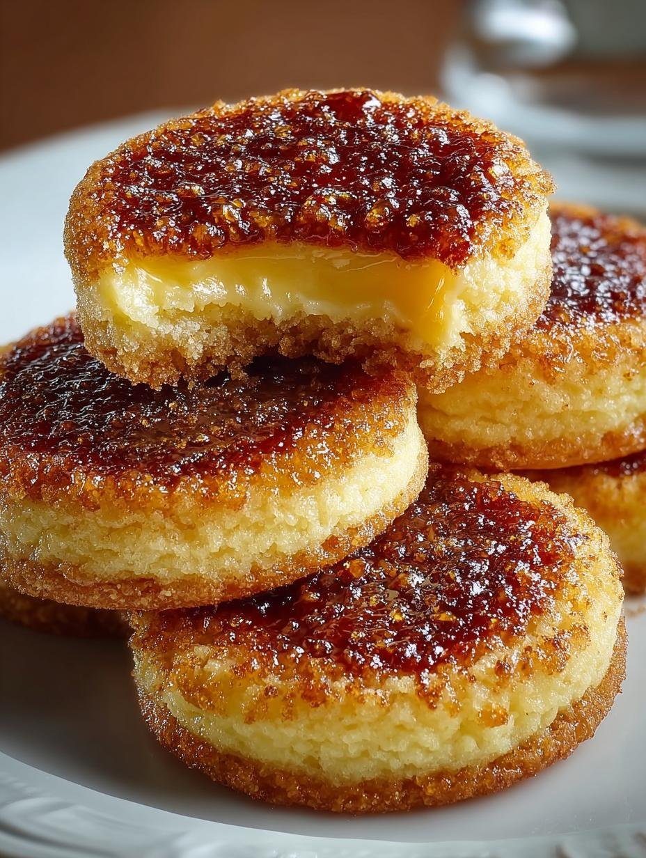 Irresistible Creme Brulee Cookies: 24 Decadent Treats - Irresistible Creme Brulee Cookies - main visual representation