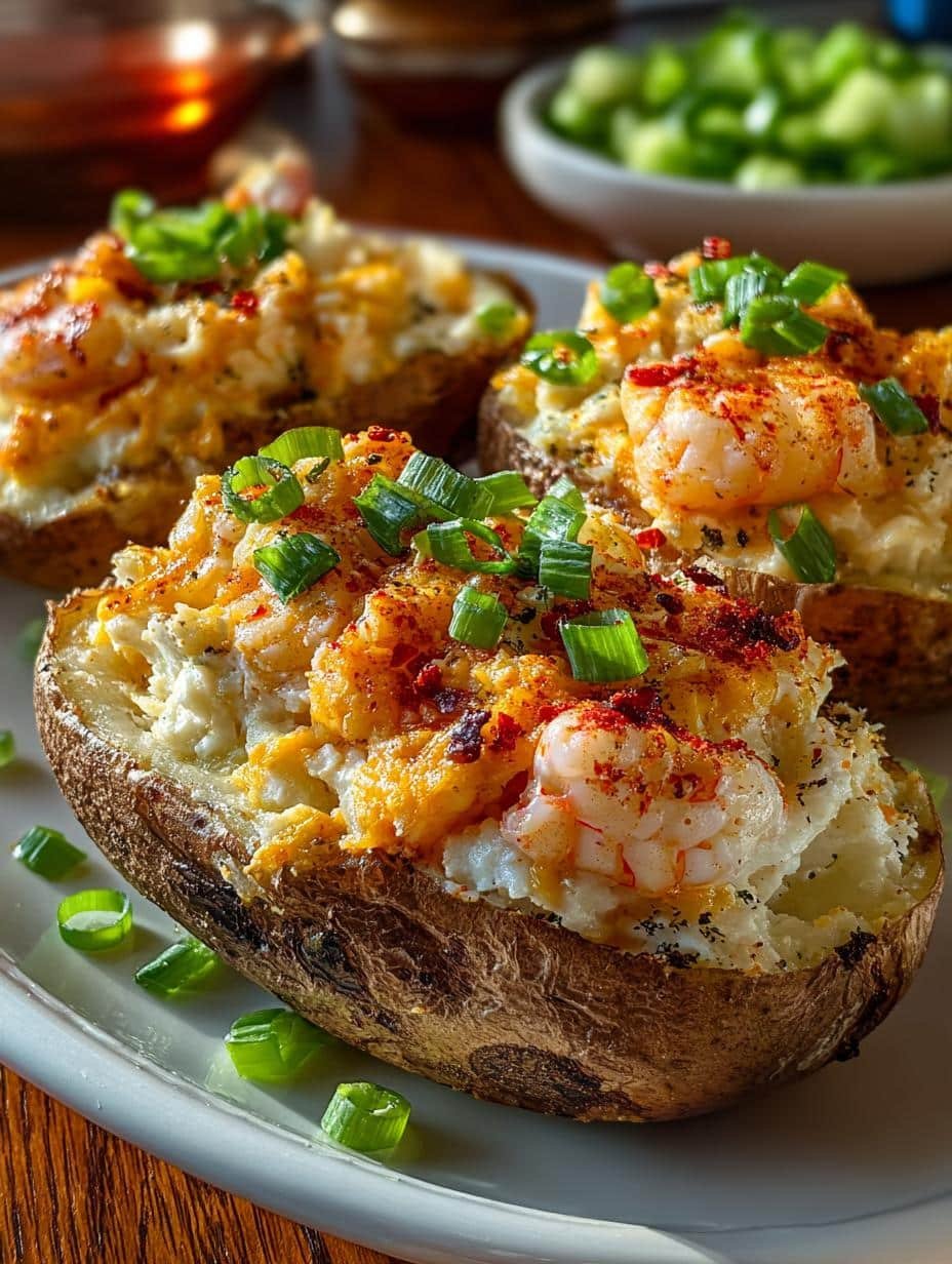 Loaded Cajun Seafood Stuffed Potatoes: 5 Flavorful Steps - Loaded Cajun Seafood Stuffed - main visual representation