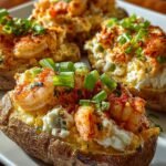 Loaded Cajun Seafood Stuffed