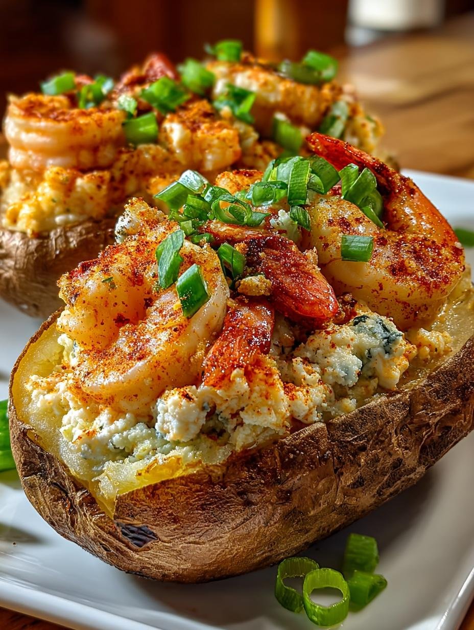 Loaded Cajun Seafood Stuffed Potatoes: 5 Flavorful Steps - Loaded Cajun Seafood Stuffed - additional detail