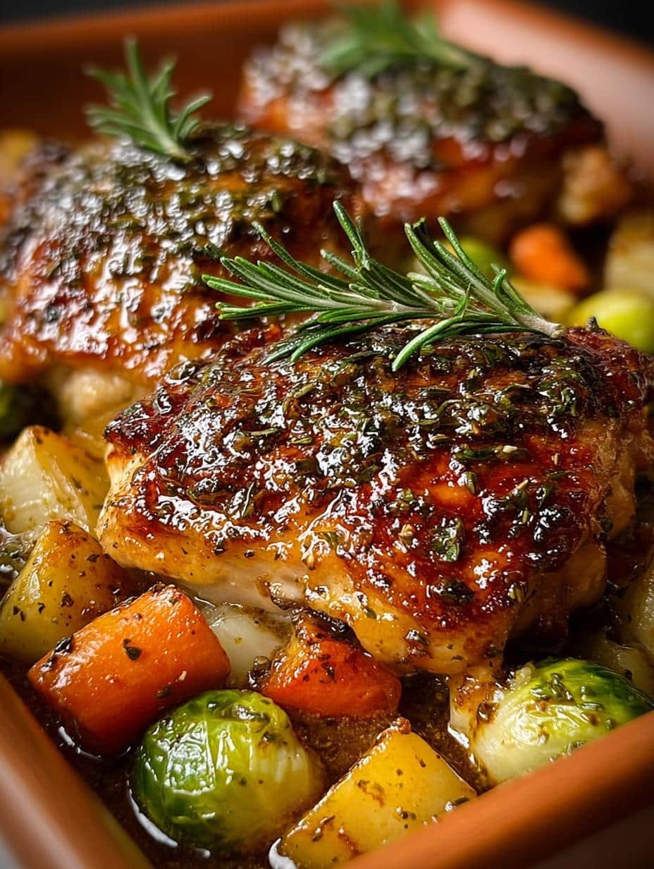 Maple Glazed Herb Chicken