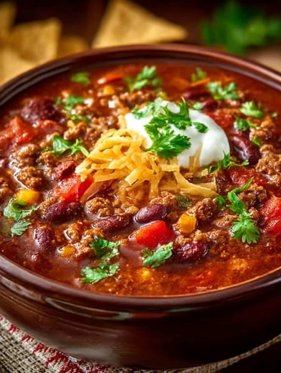 One Pot Chili For a Hearty Family Meal - One Pot Chili For - additional detail
