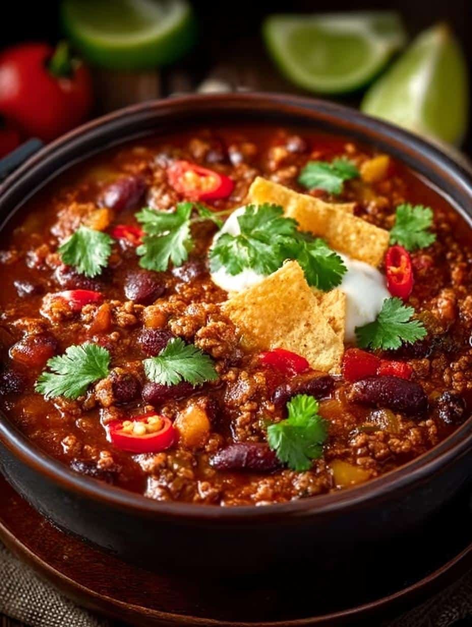 One Pot Chili For