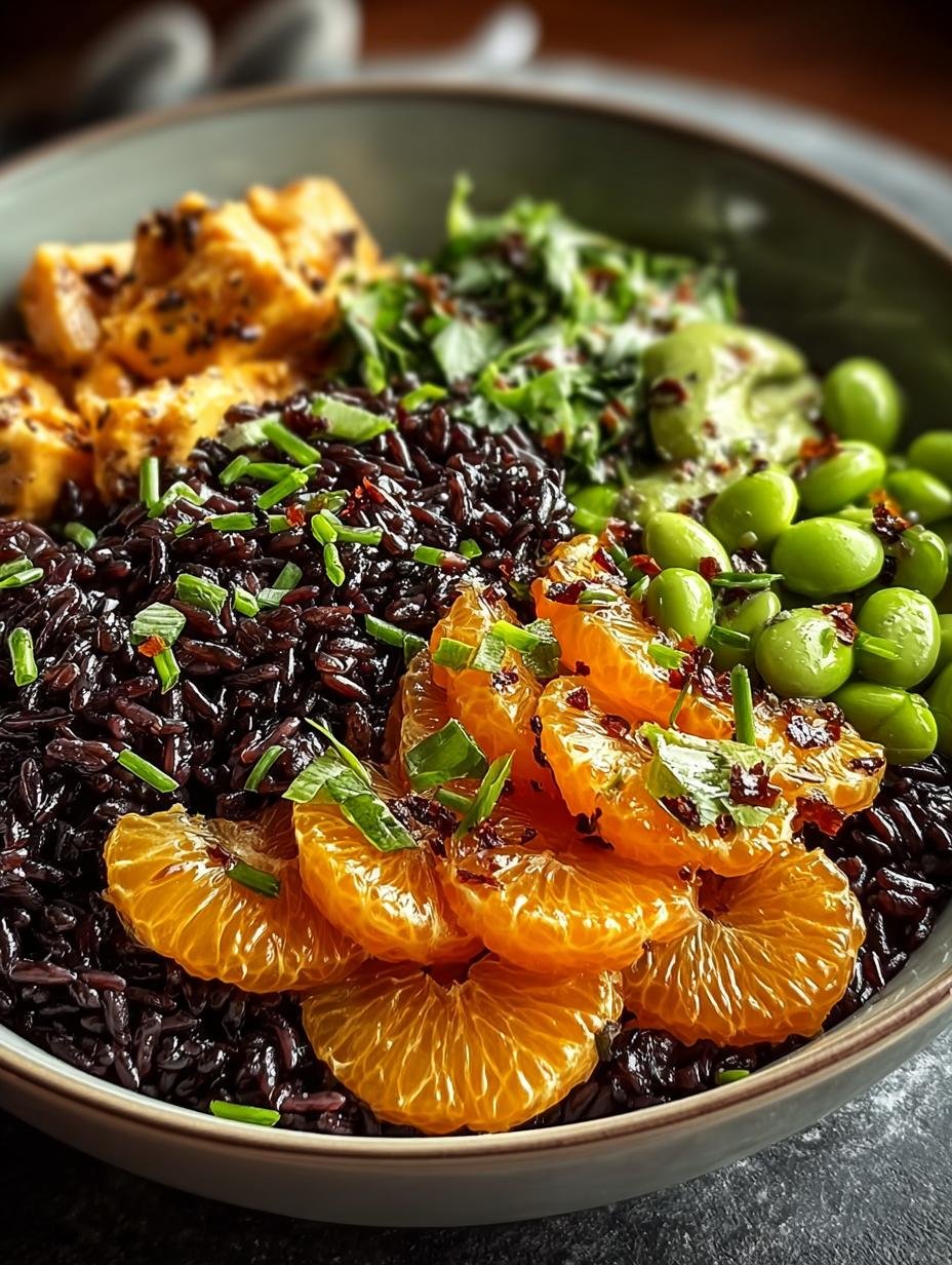 Orange Miso Black Rice