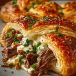 Philly Cheese Steak Crescent