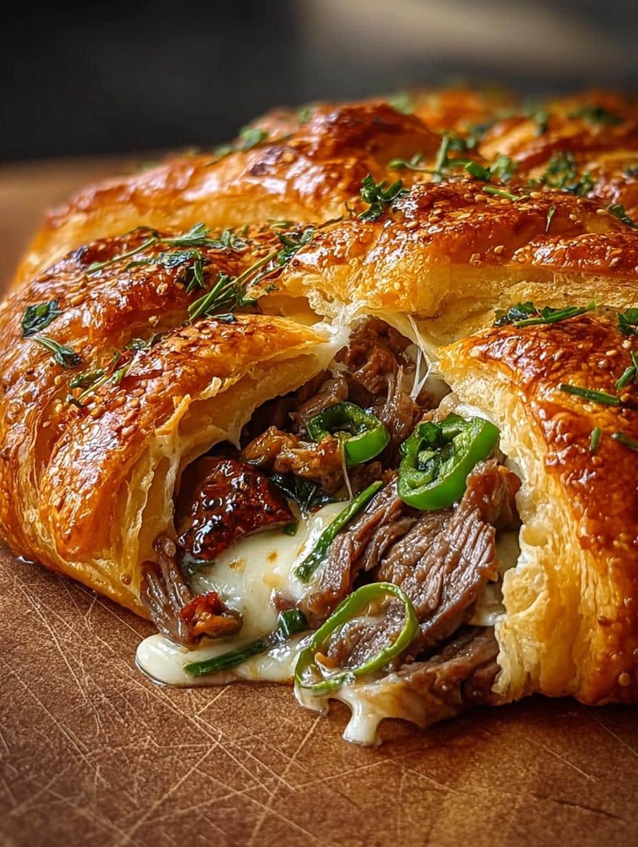 Delicious Philly Cheese Steak Crescent Recipe to Savor - Philly Cheese Steak Crescent - additional detail