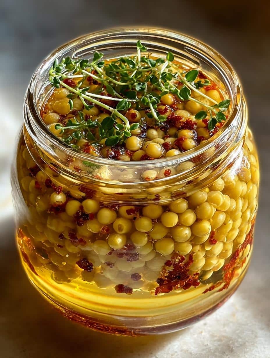 Zesty Pickled Mustard Seeds That Transform Your Meals - Pickled Mustard Seeds - main visual representation