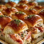 Pull Apart Lobster Sliders
