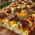 Sausage Cheese Sheet Pan