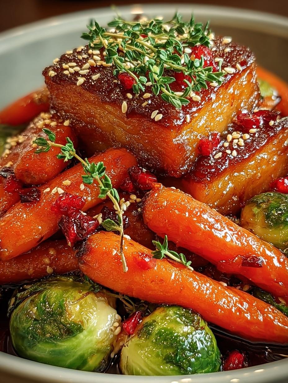 Slow Cooker Maple Glazed