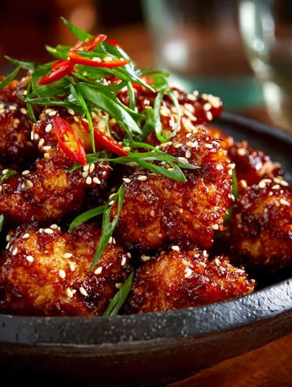 Spicy Korean Fried Chicken