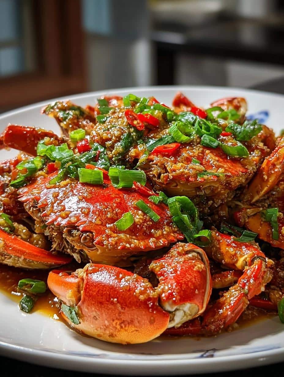 Stir Fried Crab with