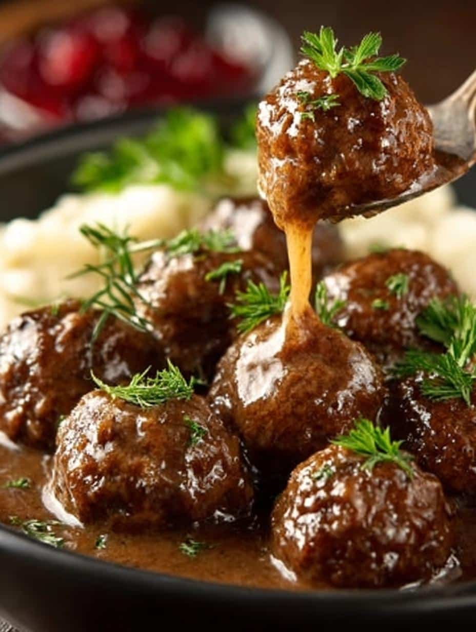 Swedish Meatballs Crockpot Incredible