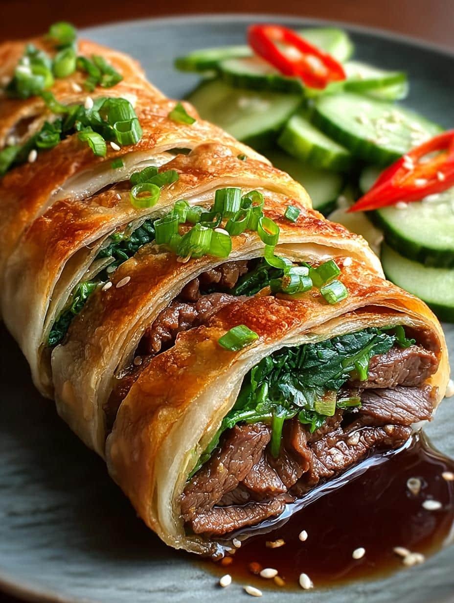Savory Taiwanese Beef Rolls: 5 Steps to Perfection - Taiwanese Beef Rolls - main visual representation