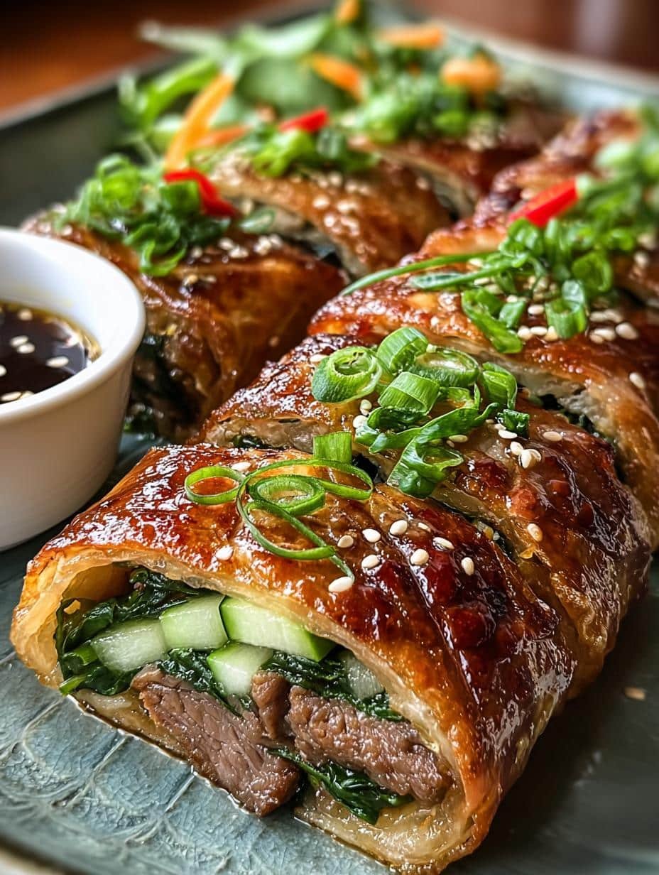 Taiwanese Beef Rolls
