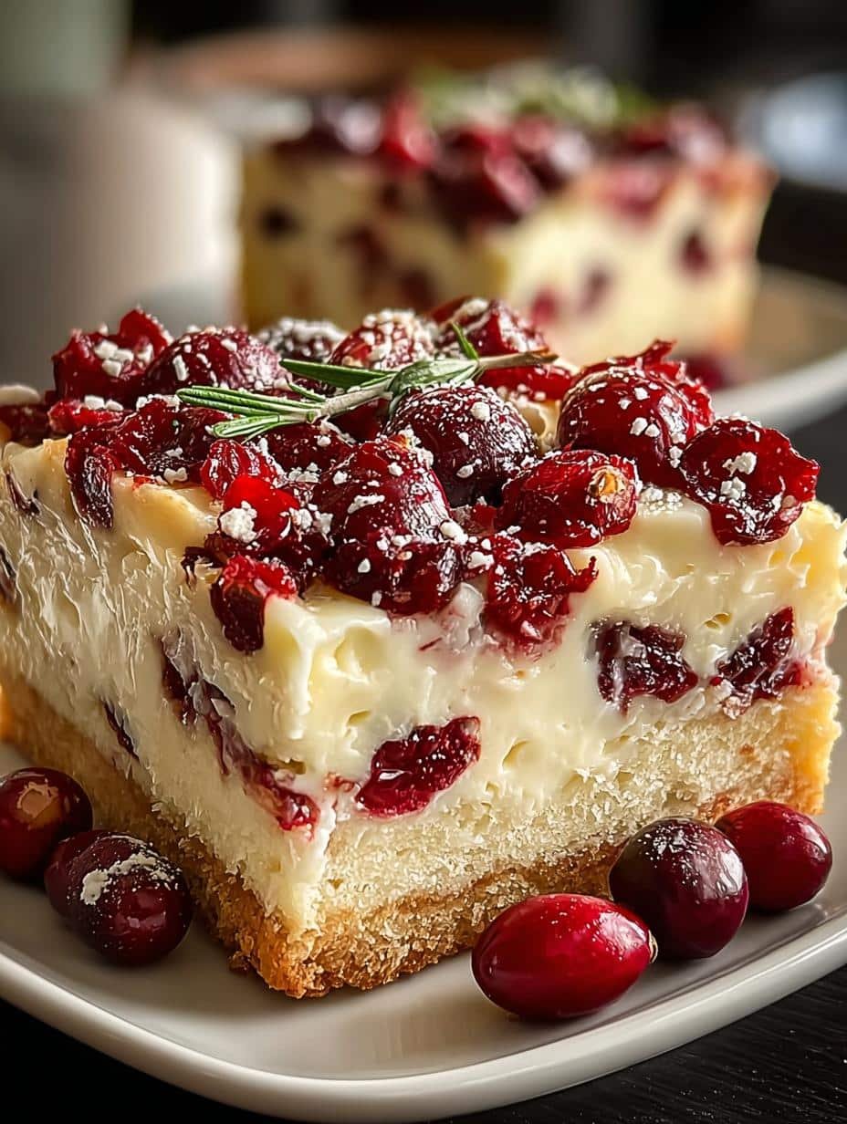 Tasty Starbucks Copycat Cranberry Bliss Bars Recipe - Tasty Starbucks Copycat Cranberry - main visual representation