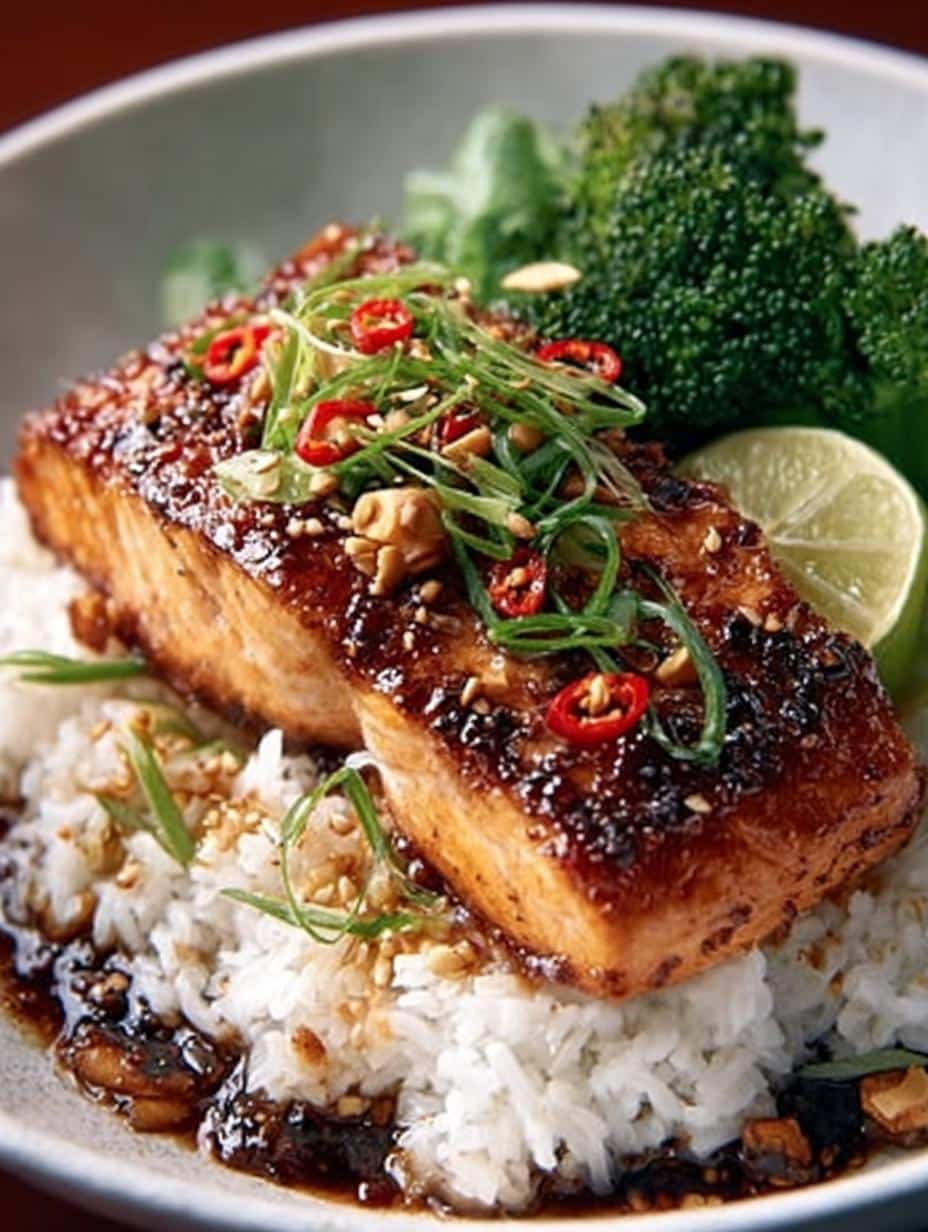 Teriyaki Salmon with Rice: 10 Incredible Tips for Perfection - Teriyaki Salmon with Rice - additional detail