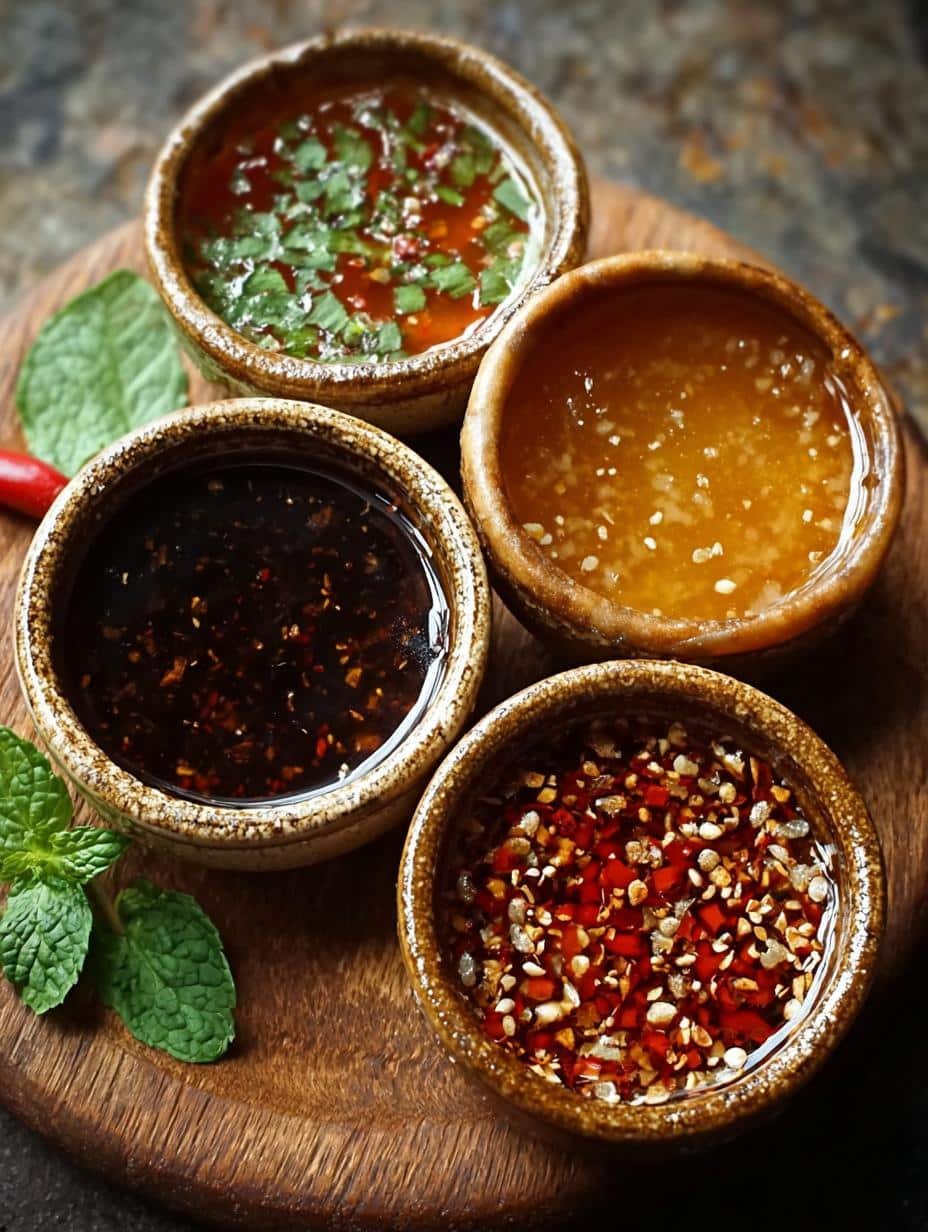 Trio Asian Dipping Sauces for Unforgettable Flavor - Trio Asian Dipping Sauces - additional detail