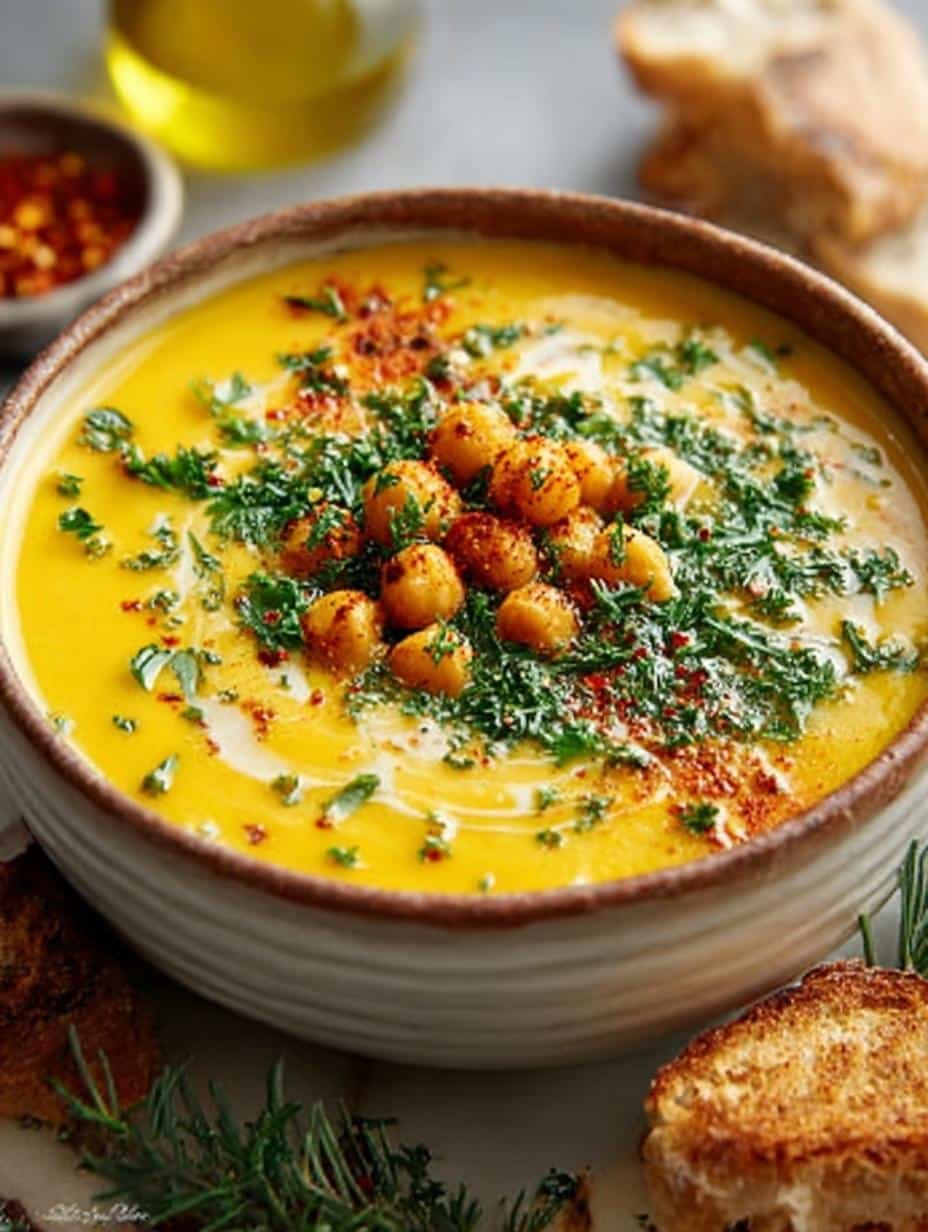 Turmeric Chickpea Soup Incredible