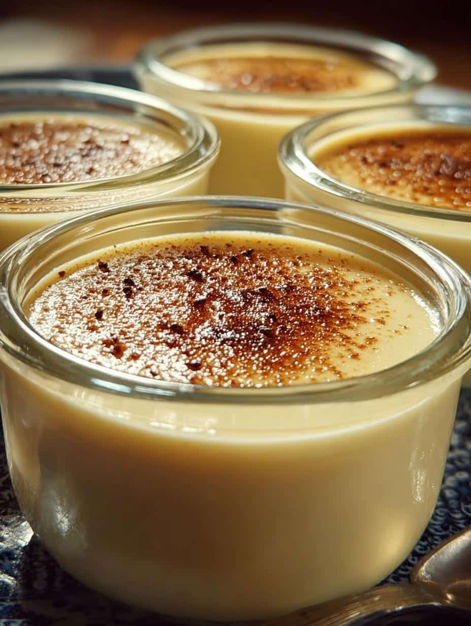 Indulge in 5 Luxurious Vanilla Bean Pots Creme - Vanilla Bean Pots Creme - main visual representation