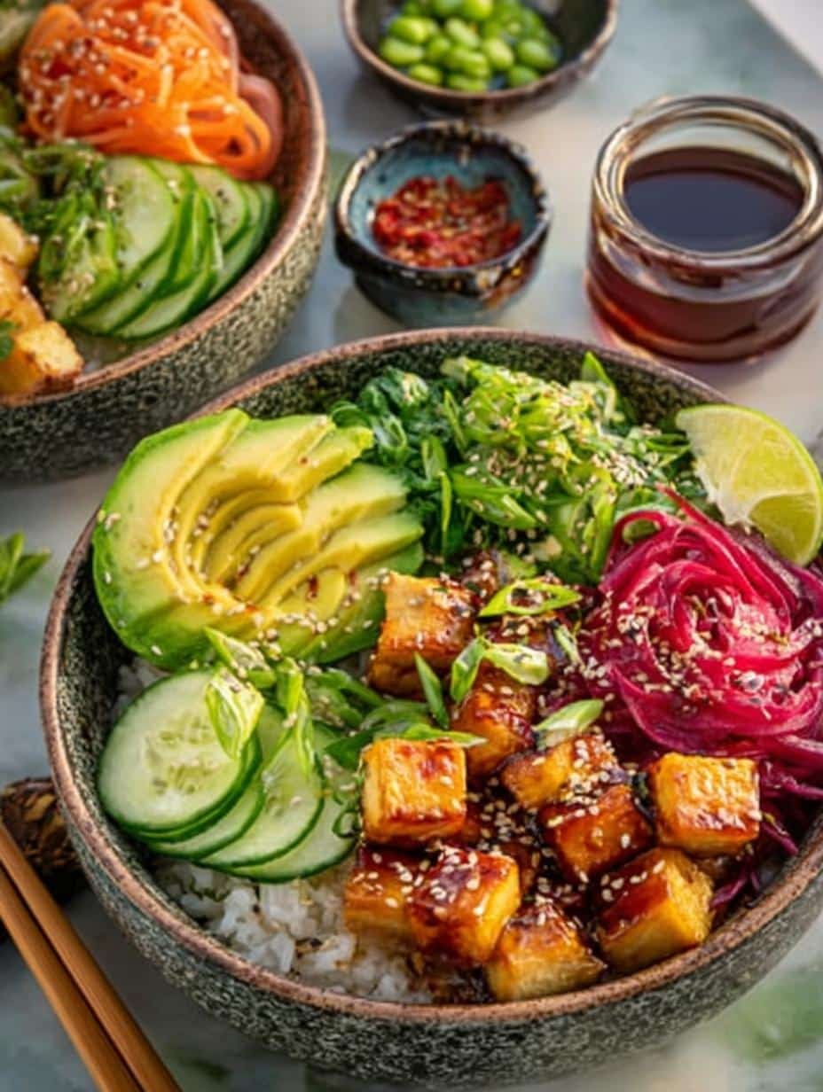 Vegan Tofu Poke Bowl: 7 Amazing Steps to Delight - Vegan Tofu Poke Bowl - main visual representation